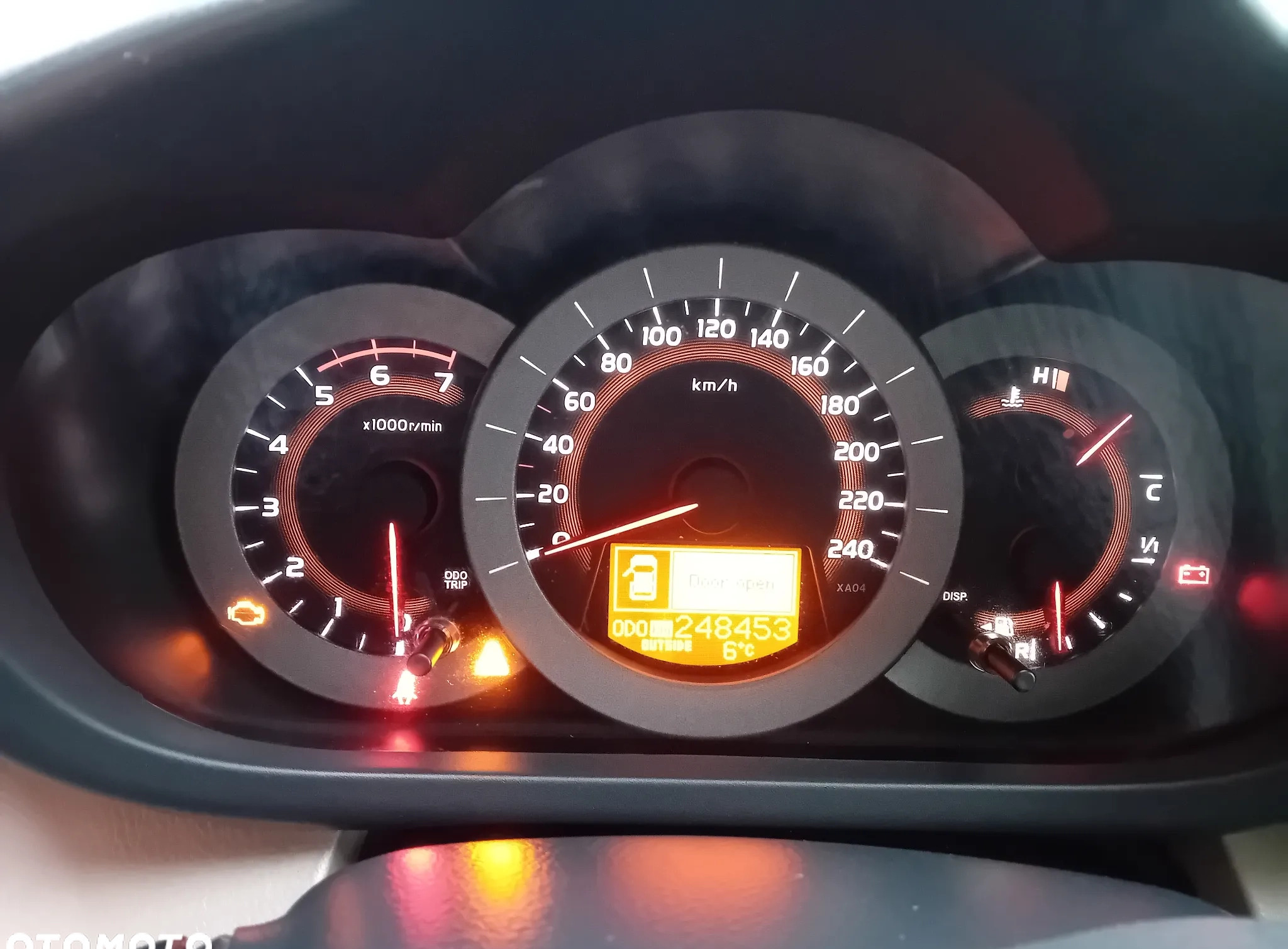 Toyota RAV4 cena 19493 przebieg: 248500, rok produkcji 2007 z Węgrów małe 154